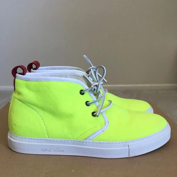 DEL TORO Men's Tennis Ball Felt ChukkaSize 9